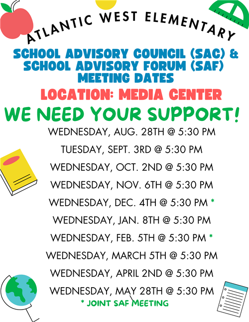 SAC and SAF dates